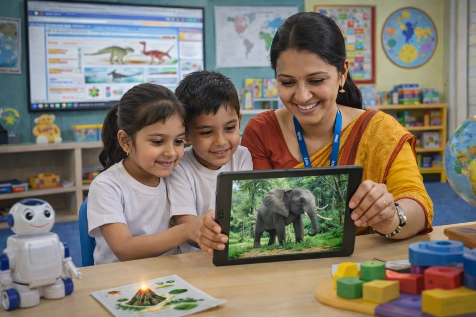 Preschool activities in Seegehalli Bangalore at Divi Teddies Playshala